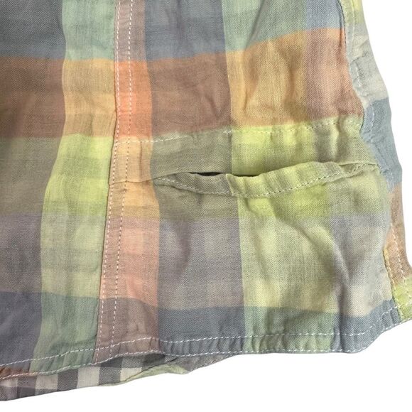 Woolrich Women's XXL Roll Tab Sleeve Shirt Conundrum Convertible Multicolor - Picture 5 of 11